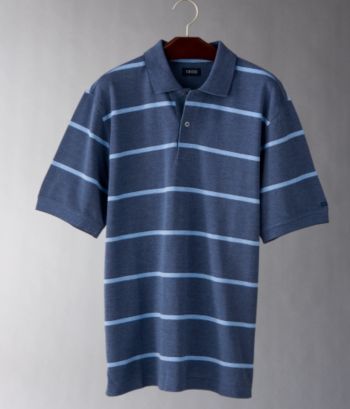 Izod Men's Sundrenched Auto Stripe Pique Polo - Midnight