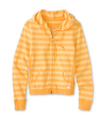 Grane Juniors' Striped Hoodie - Honey/Goldilocks
