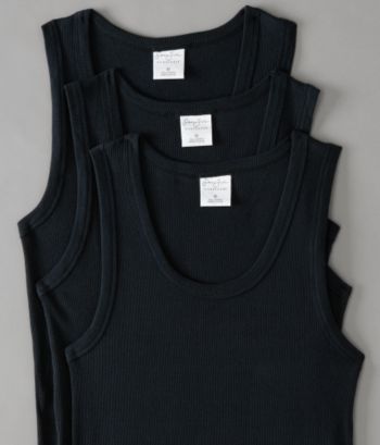 Sean John Men's Tanks 3-Pack - Black