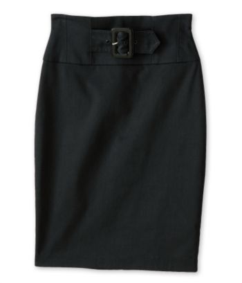 Star City Juniors' Toshana Cross-dye Pencil Skirt - Black