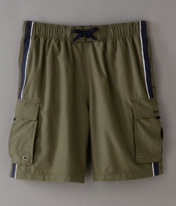 Nautica Men's Anchor Cargo Swim Trunks - Sprout