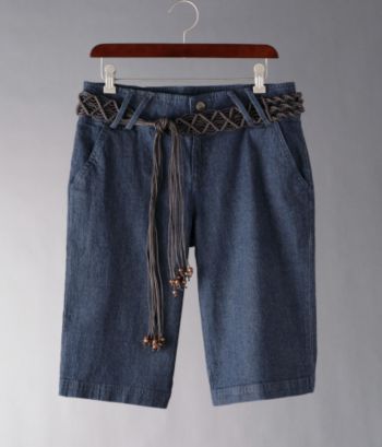 Relativity Women's Belted Shorts - Classic Wash