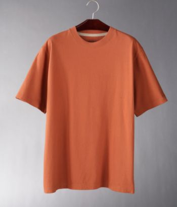 Ruff Hewn Men's Short Sleeve Solid Color Sueded T-Shirt