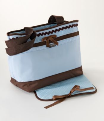 Baby Essentials Baby Boys' Baby Love Diaper Bag - Blue