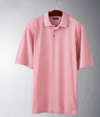 Consensus Green Men's Birdseye Polo
