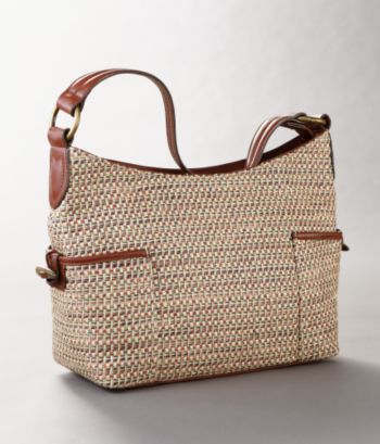 Relativity Women's Paper Straw Hobo - Bright Multi Stripe