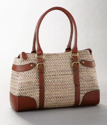 Relativity Women's East/West Paper Straw Satchel - Bright Multi Stripe
