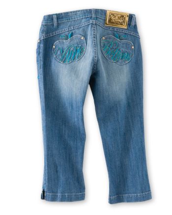 Apple Bottoms™ Juniors' Apple Pocket Bermuda - Harlem Wash