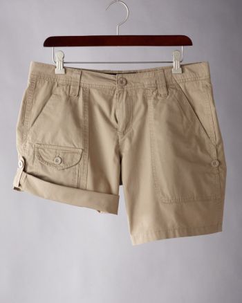 Calvin Klein Jeans Women's Roll-tab Shorts