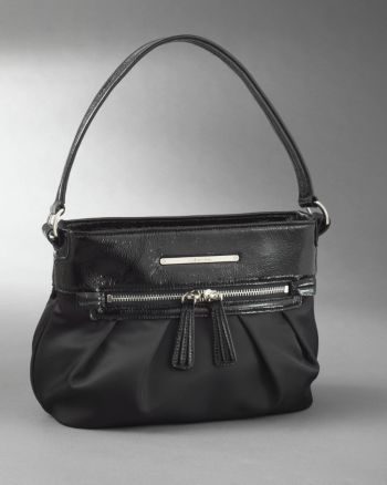 Calvin Klein Women's Nylon Satchel - Black