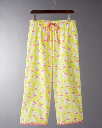 HUE® Women's Loungewear Capris - Pixy Cocktails