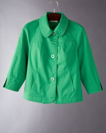 Studio Works Women's & Petites' Twill Swing Jacket - Solid