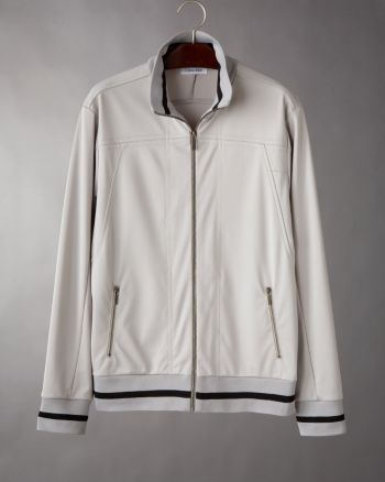 Calvin Klein Men's Knit Jacket - Scone