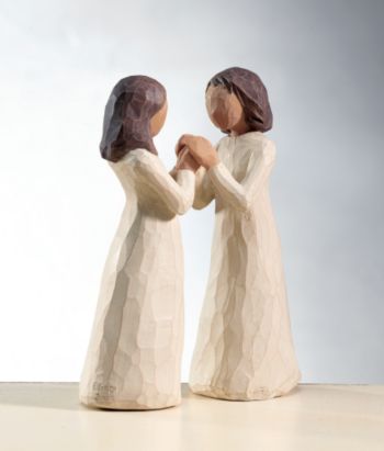 DEMDACO Willow Tree® Figurine - Sisters By Heart