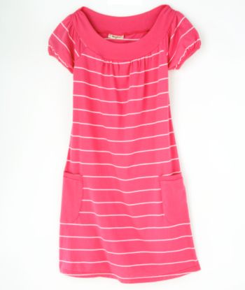Belle du Jour Juniors' Striped Marilyn Dress