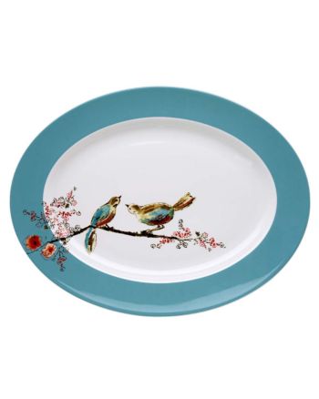 Simply Fine Lenox® Chirp Oval Platter
