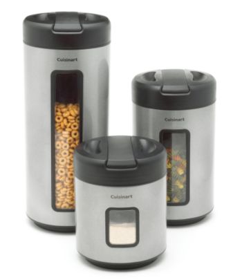 Cuisinart Stainless Steel Canister Set