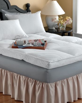 LivingQuarters Down-on-Top Featherbed