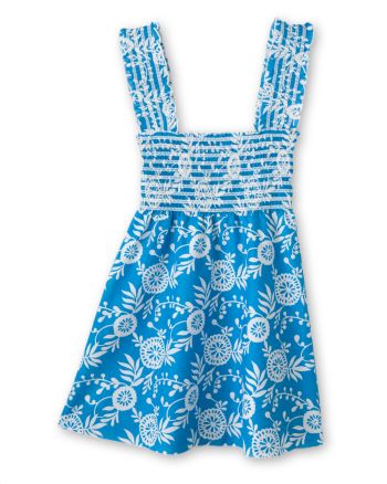 Flowers Juniors' Smocked Woven Cami - Floral Print