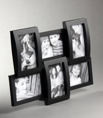 Melannco 6-Opening Beveled Collage Frame