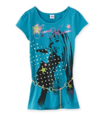 Hannah Montana® Girls' 4-16 Belted Tunic - Turquoise