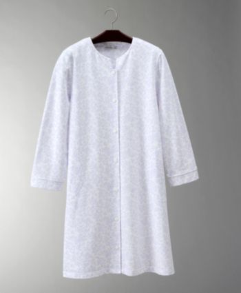 Miss Elaine® Women's Knit Short Robe - Lavender Floral