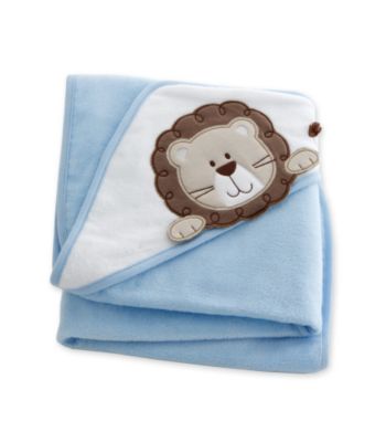 Carter's® Baby Boys' Who's Inside Hooded Towel - Blue