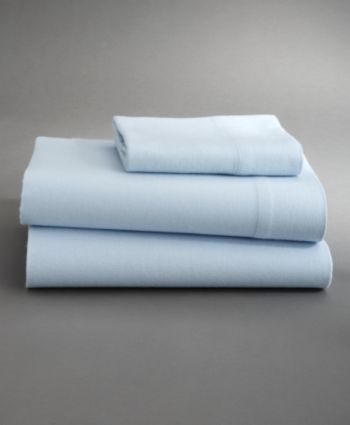 Solid Color Flannel Sheet Sets by LivingQuarters