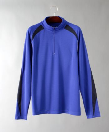 Exertek® Men's Performance Zip - Water/Navy