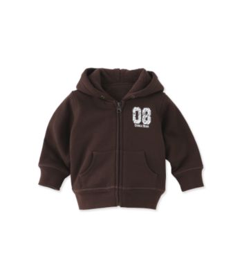 Cuddle Bear Baby Boys' Full-Zip Sherpa-Lined Fleece Hoodie