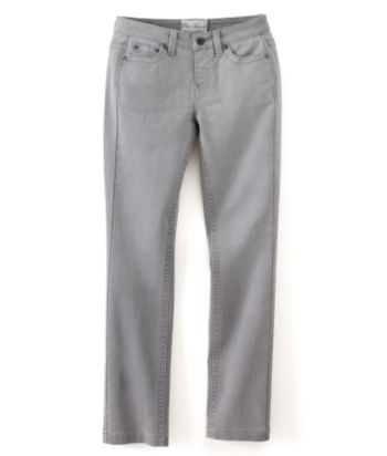 Blue Spice Juniors' Basic 5-pocket Skinny Jeans - Gray Tint with Enzyme
