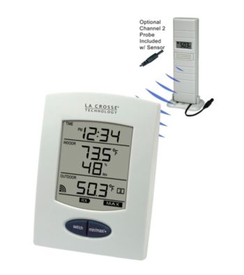 La Crosse Technology® Wireless Thermometer with Sensor Probe