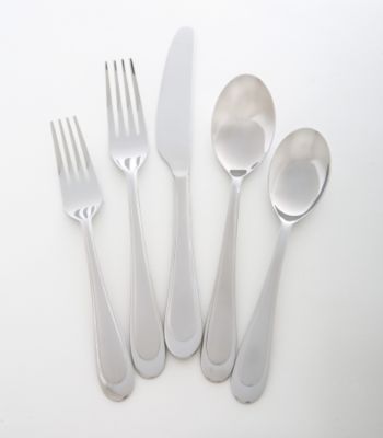 LivingQuarters Clarity 42-Piece Flatware Set