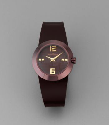 AK Anne Klein® Women's Ionic Plated Watch - Brown