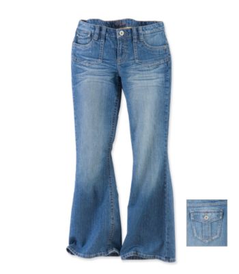 Piama Juniors' Kate Flare Jeans - French Vanilla