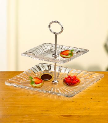 Fifth Avenue Crystal Ltd.® Alexandria 2-Tier Server