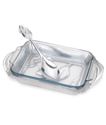 Reed & Barton® Arbor 2-Quart Open Baker with Serving Spoon