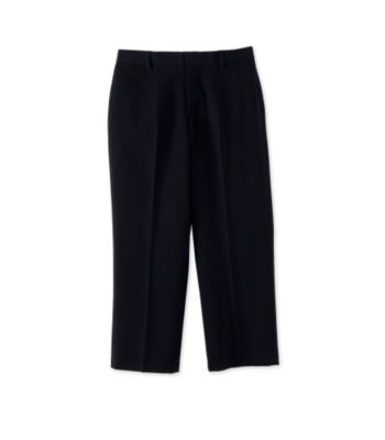 Calvin Klein Boys' 8-20 Navy Flat-Front Bi-Stretch Pants