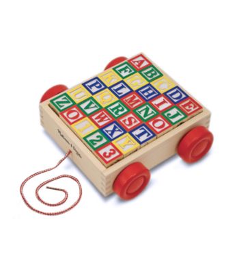Melissa & Doug® Classic ABC Block Cart