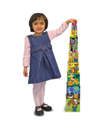 Melissa & Doug® Alphabet Nesting & Stacking Blocks