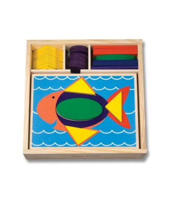 Melissa & Doug® Beginner Pattern Blocks