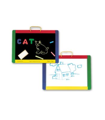 Melissa & Doug® Magnetic Chalkboard/Dry-Erase Board