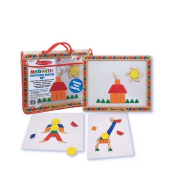 Melissa & Doug® Magnetic Pattern Block Set
