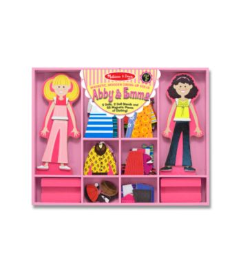 Melissa & Doug® Abby & Emma Magnetic Dress-Up