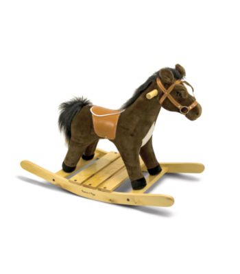 Melissa & Doug® Rock and Trot Plush Rocking Horse