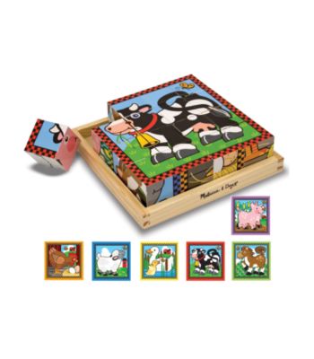 Melissa & Doug® Farm Cube Puzzle