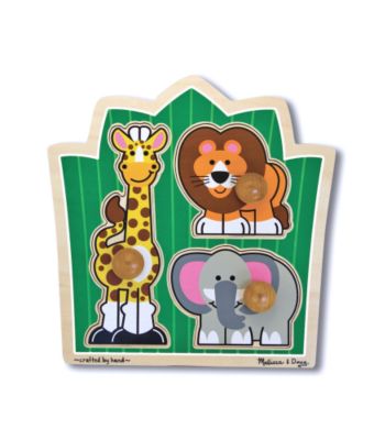 Melissa & Doug® Jungle Friends Jumbo Knob Puzzle