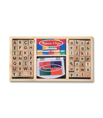 Melissa & Doug® Alphabet Stamp Set