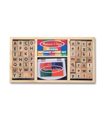 Melissa & Doug&reg; Alphabet Stamp Set