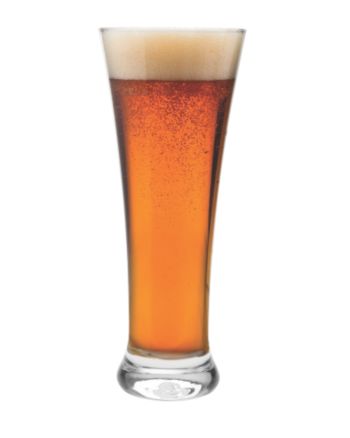 LivingQuarters Bellagio Set of 4 Pilsners Glasses